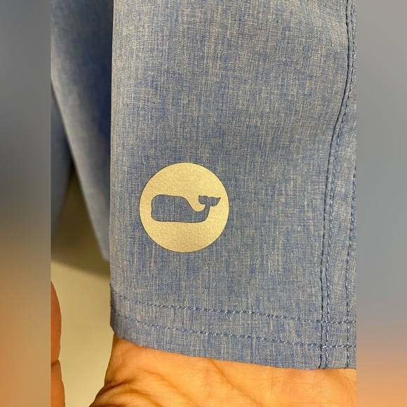 Vineyard Vines Men’s Blue Swim Trunk Size 35 Board Shorts Surf Swim Pool Beach - Picture 4 of 7